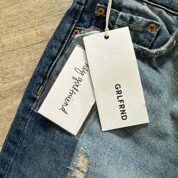 GRLFRND Karolina two toned jeans NWT 27 - Picture 4 of 7